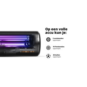 FlinQ Draagbare Luchtcompressor - Afbeelding 4