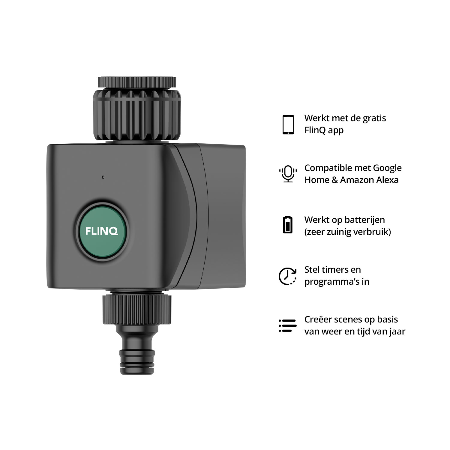 FlinQ Smart Irrigation Control, automatic garden watering