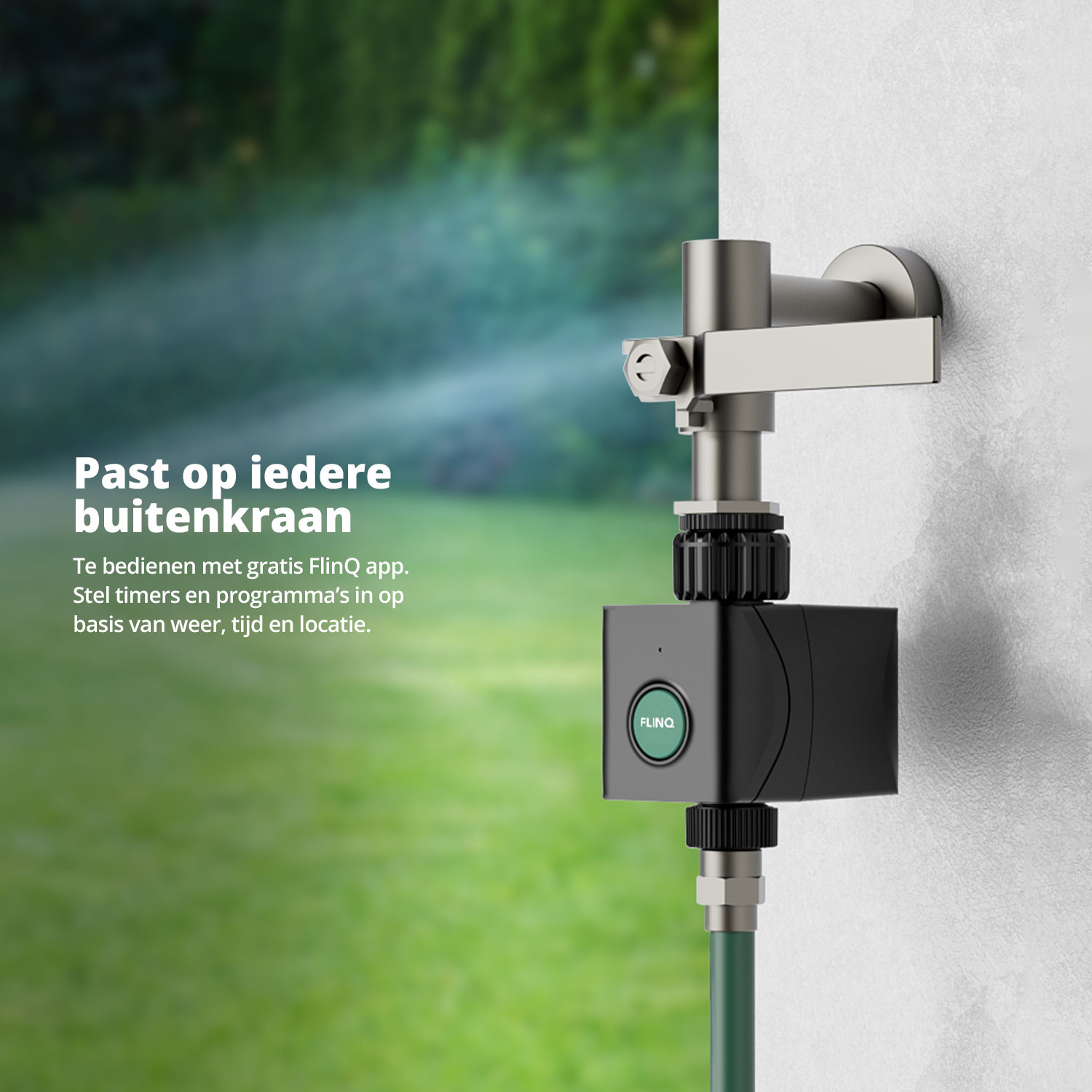 FlinQ Smart Irrigation Control, automatic garden watering