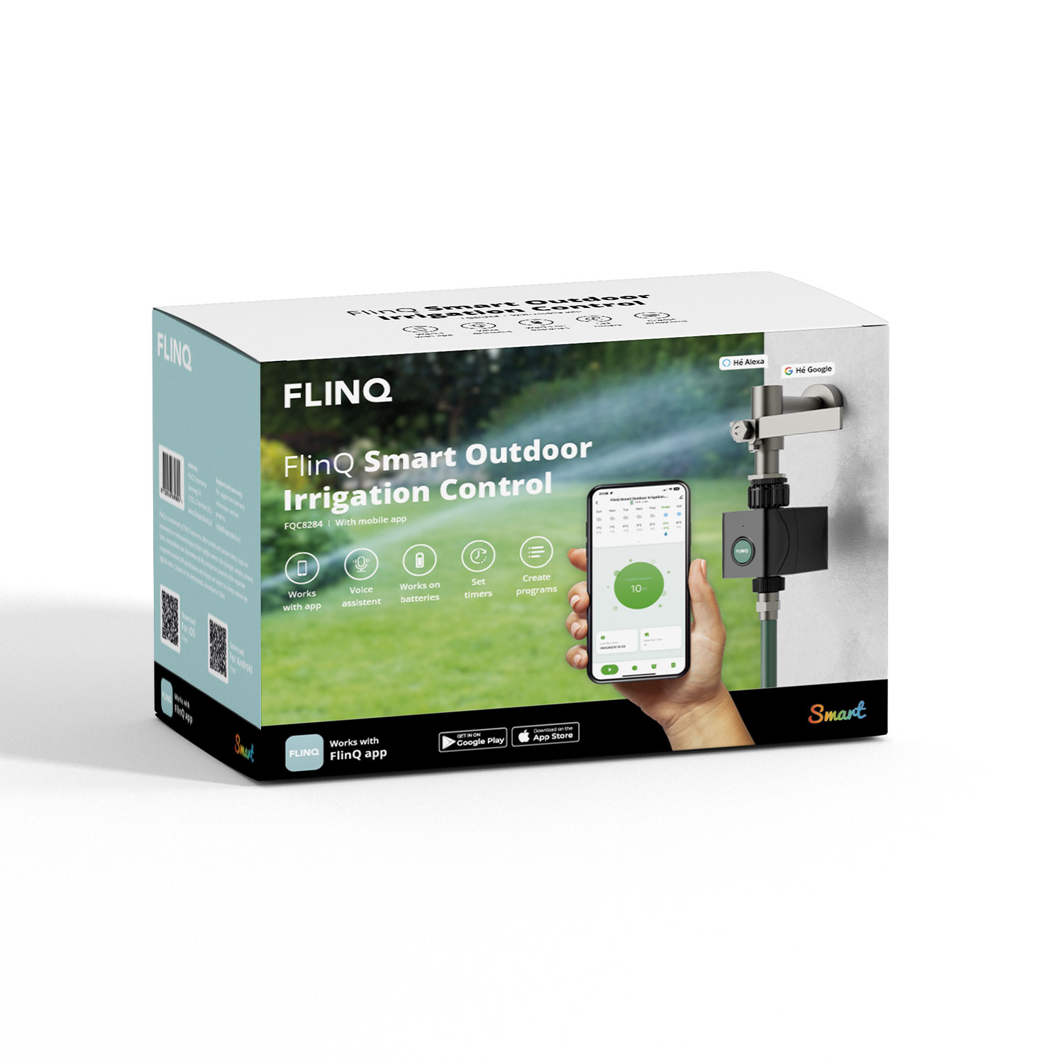 FlinQ Smart Irrigation Control, automatic garden watering