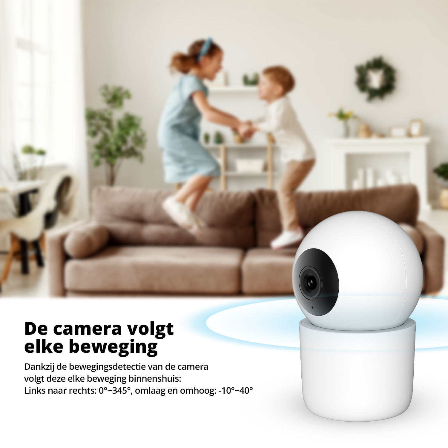 FlinQ Smart Indoor Camera Motion FlinQ Commerce